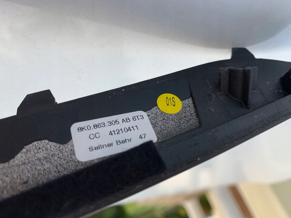 фото №8, Dekor карбоновый audi 8t rs5 3szt 8ko863305 ab 6t3 8to867420 8to867419 n 6t3