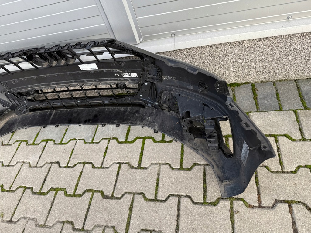 фото №13, Бампер передній kompletny audi q7 sq7 4m0 lift 19-22 black sprysk 6pdc решітка радіатора