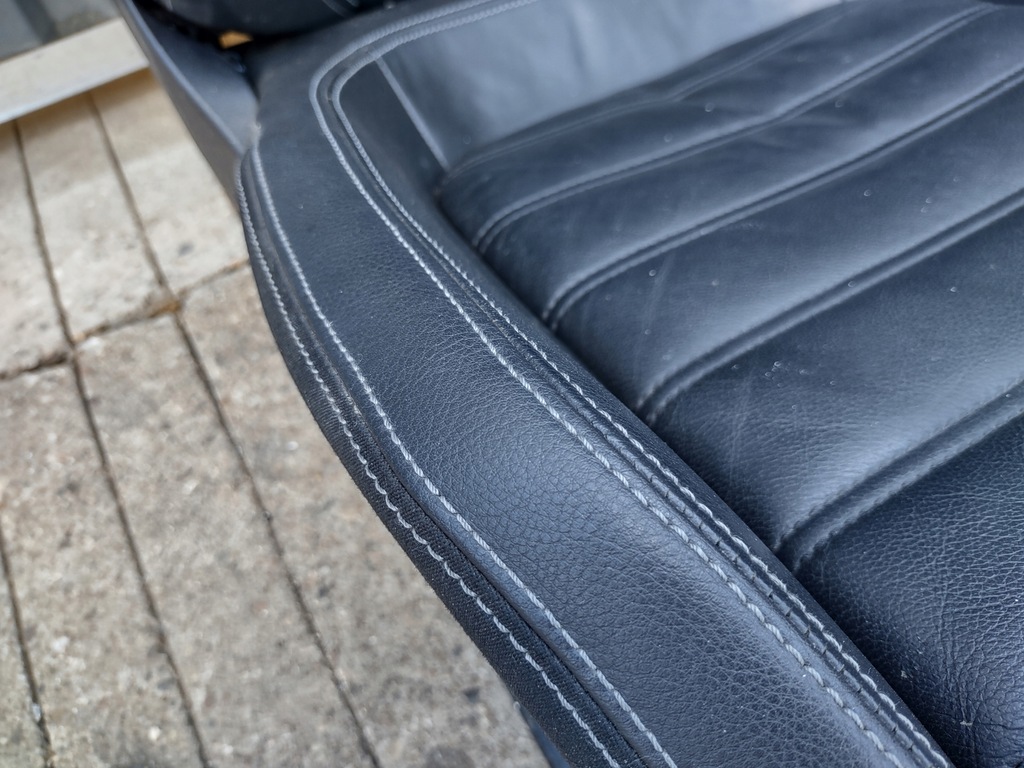 фото №9, Сиденье передний левый водителя vw scirocco 1k8 кожа подогрев оригинал