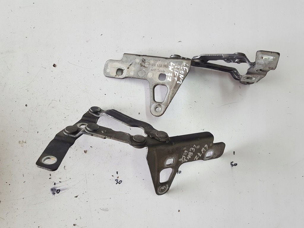 фото №1, Seat leon 2 ii 04-12r петлі капот комплект lw7z
