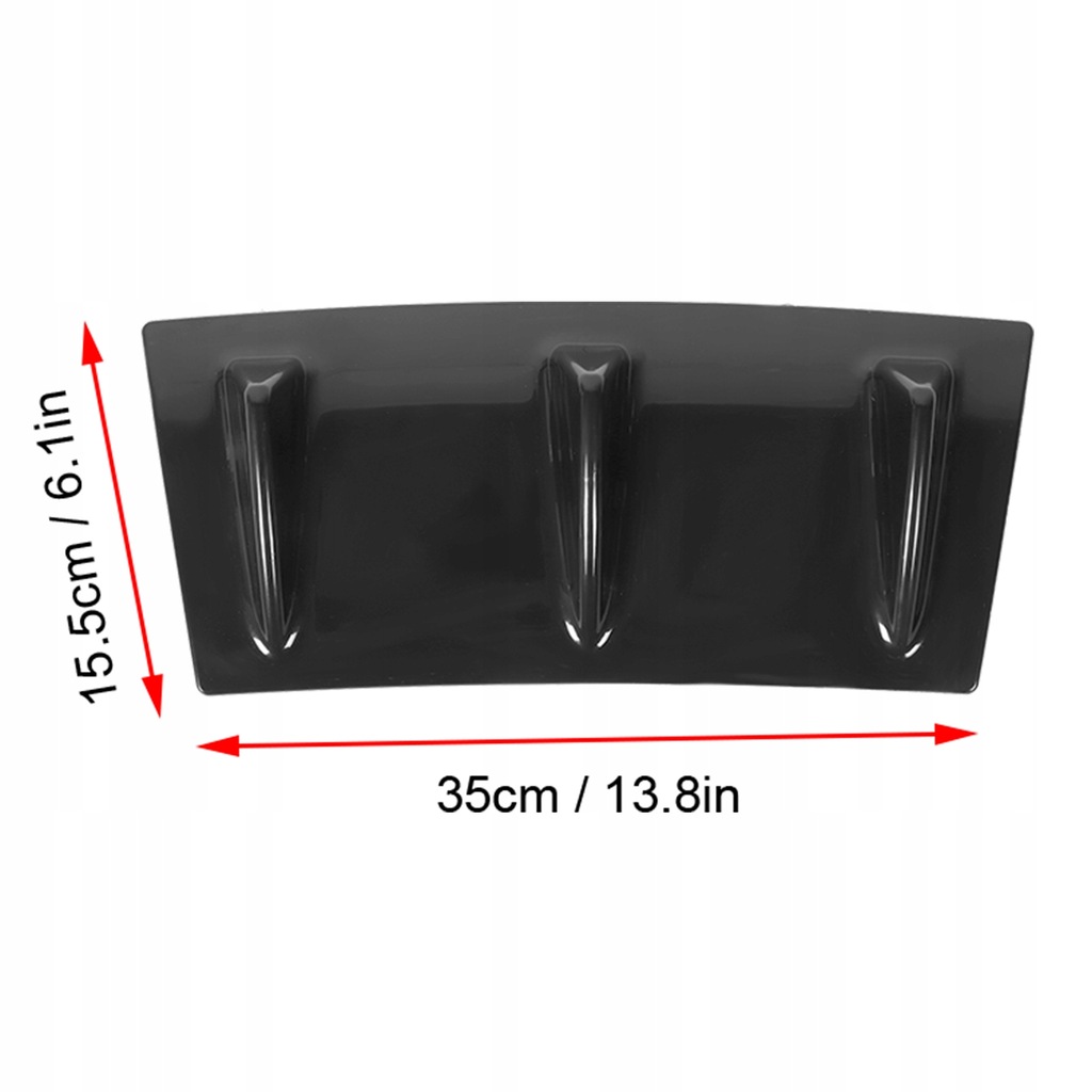 фото №11, Диффузор заднего бампера спойлер odporny na