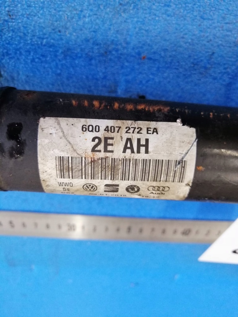 фото №2, Skoda fabia 2012 r права 1.2 tdi привідний вал