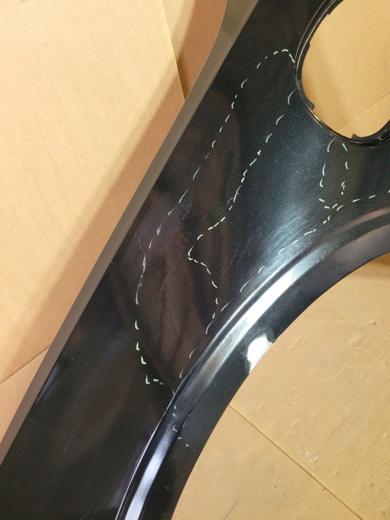 фото №10, Volvo xc60 2 ii hybrid крила лівий передній перед