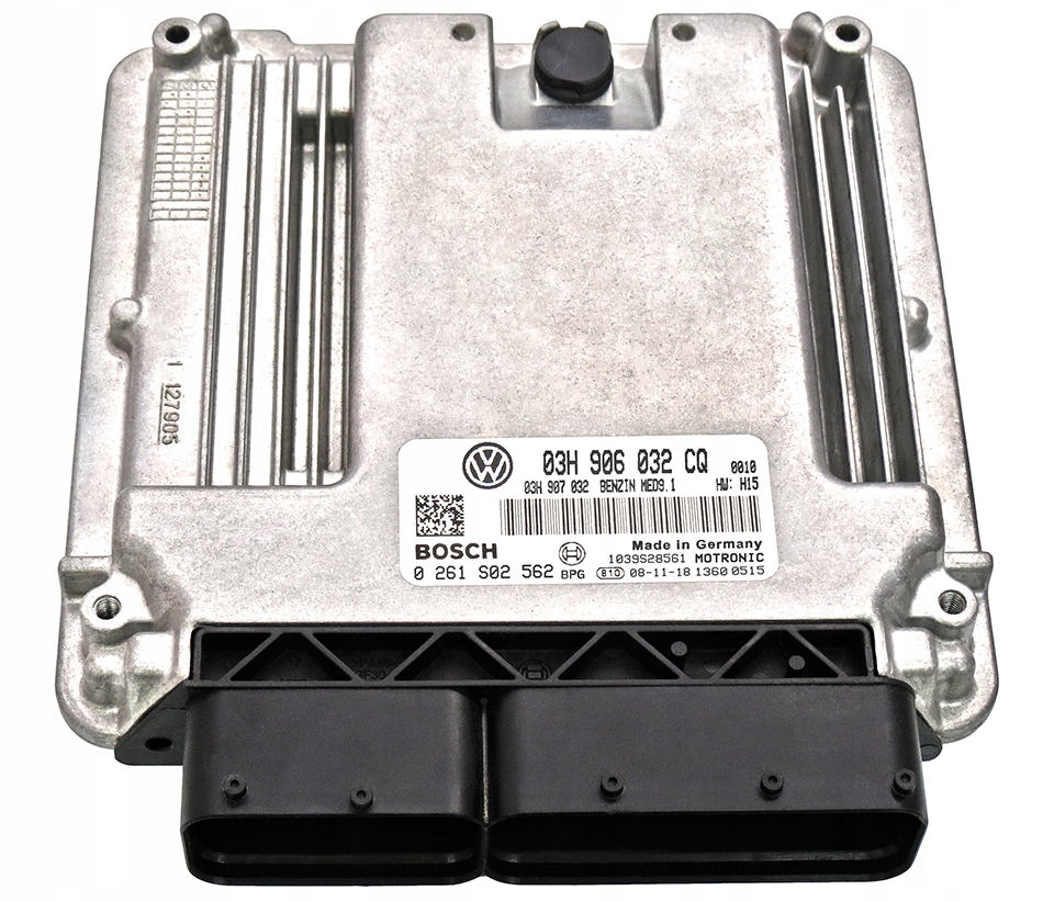 фото №1, Бортовой компьютер vw passat 3.2 fsi 03h906032cq 0261s02562