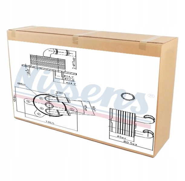 Купить Nissens 90842 радиатор масла, автоматическая трансмиссия