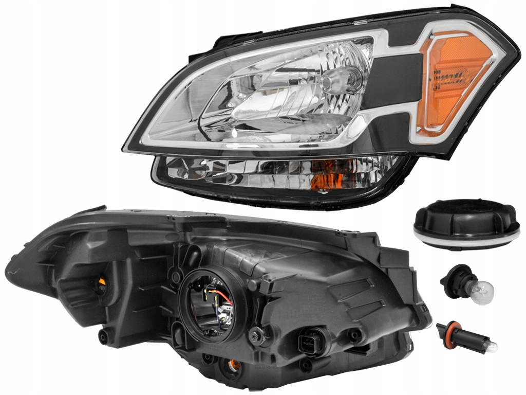 фото №1, Kia soul 2008-2011 фара лампа левая usa 921012k030