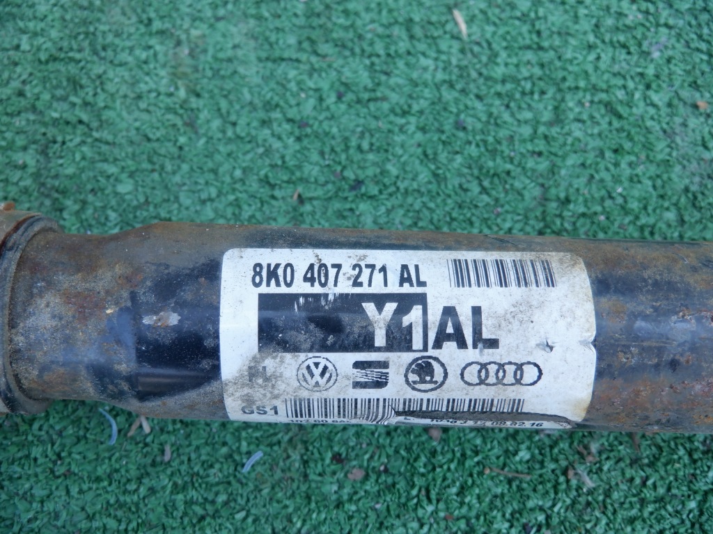 фото №10, Audi привідний вал перед 8k0407271al