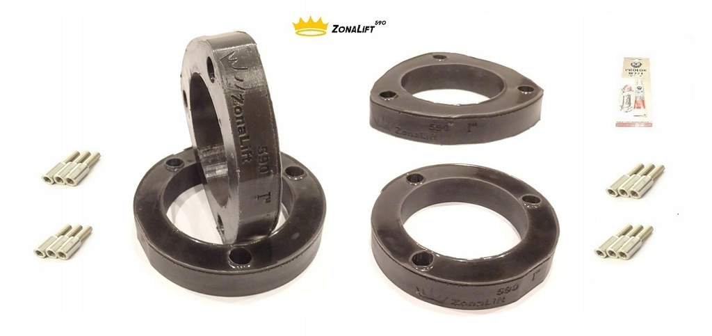 фото №1, Land rover freelander прокладки pod пружини + 25mm / lift 1 cal