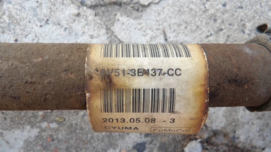 фото №4, Ford fiesta mk7 2013 1.6 tdci приводной вал передняя левая