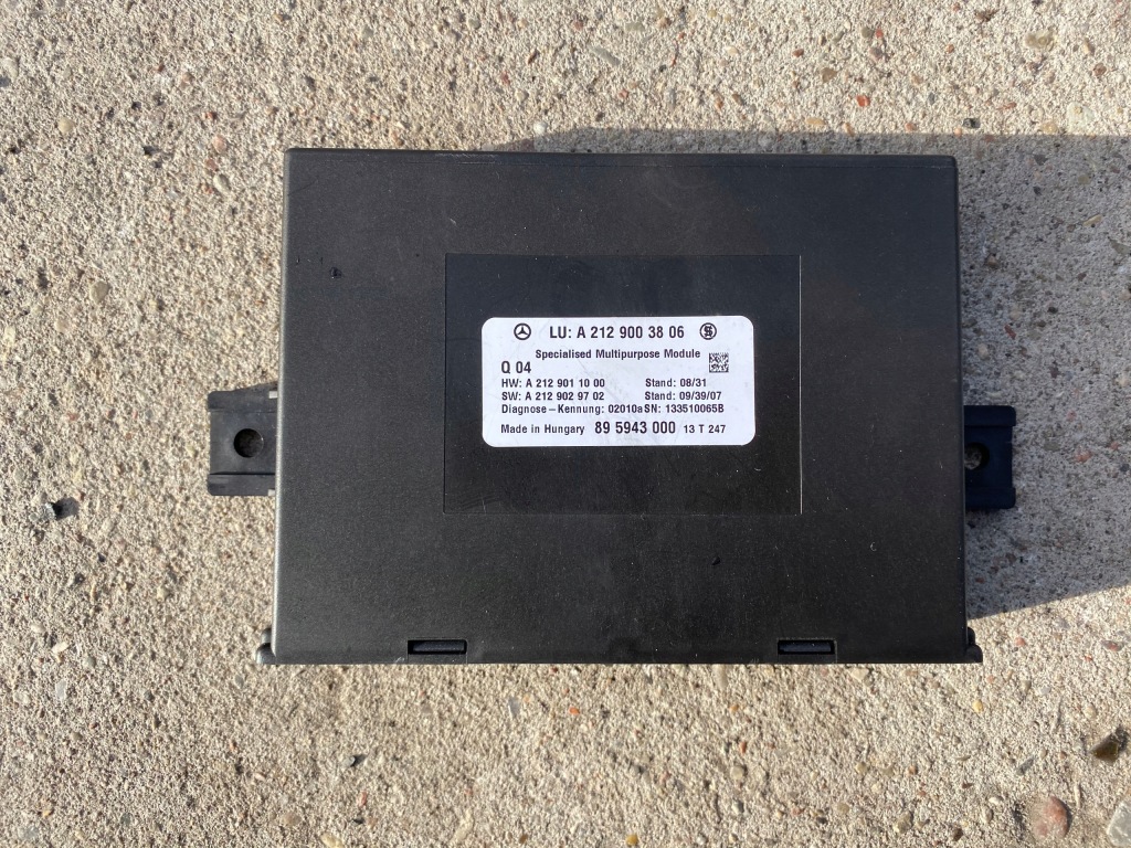 фото №1, Модуль комфорта mercedes w212 lift a2129003806