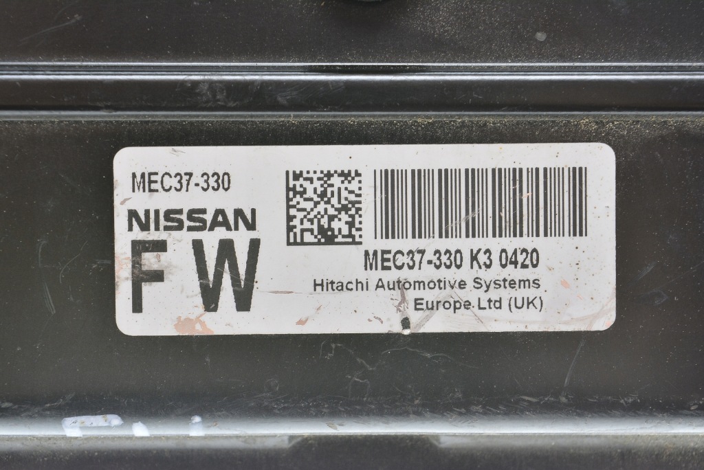 фото №2, Бортовий комп'ютер micra k12 1.2 mec37-330 fw