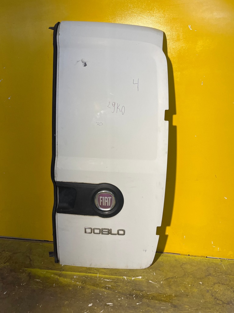 фото №1, Fiat doblo крышка багажника багажника правый задняя