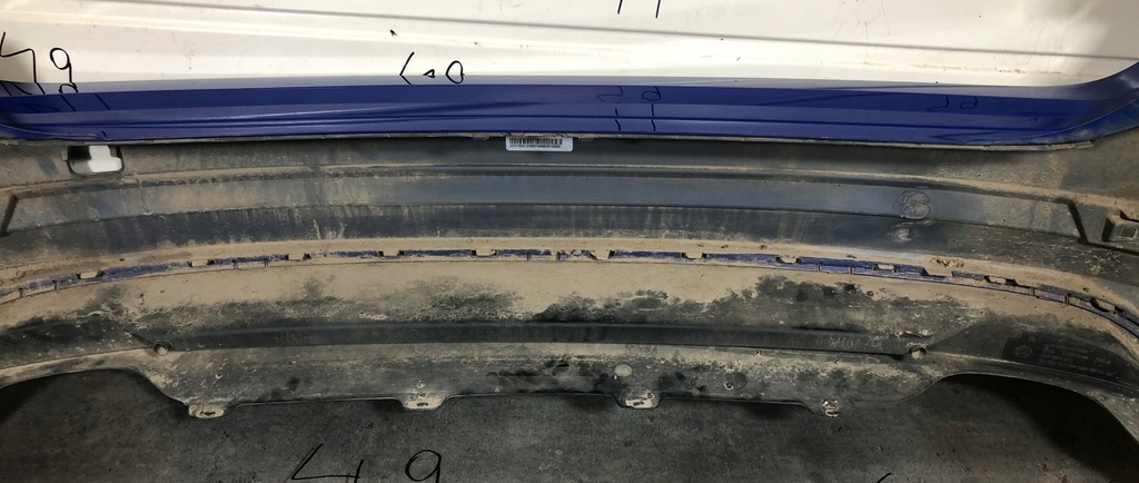 фото №14, Skoda octavia 4 iv kombi 20- задний бампер ze спойлером задняя pdr 5e7807421