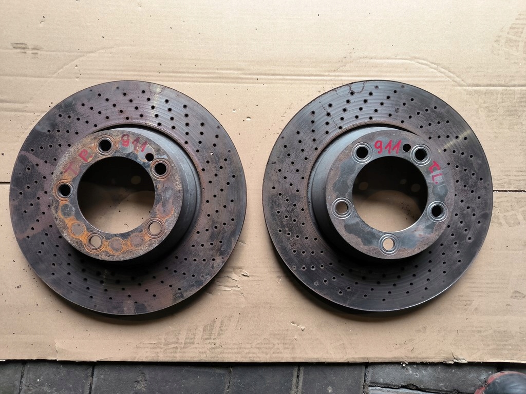 фото №14, Porsche 911 991 997 тормозные диски тормоза суппорты комплект
