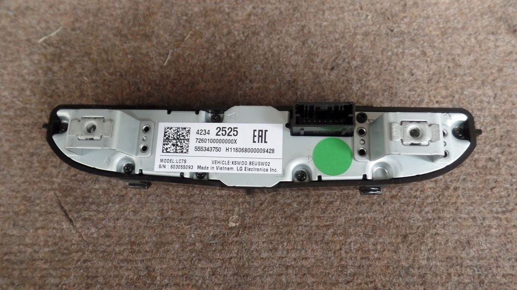 фото №2, Панель радио opel astra k 5 42342525