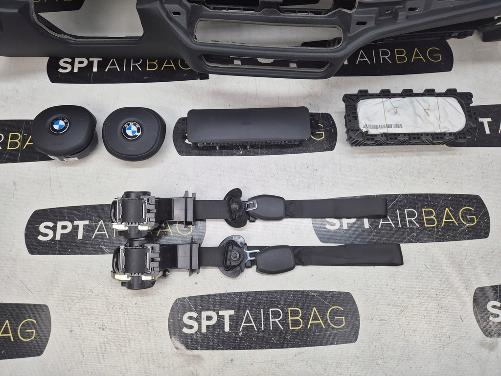 фото №8, Bmw seria 4 g22 g23 g26 po lift приборная панель консоль подушки безопасности подушка безопасности