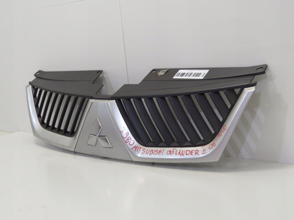 фото №6, Решётка радиатора решётка радиатора бампера mitsubishi outlander ii 06-10r