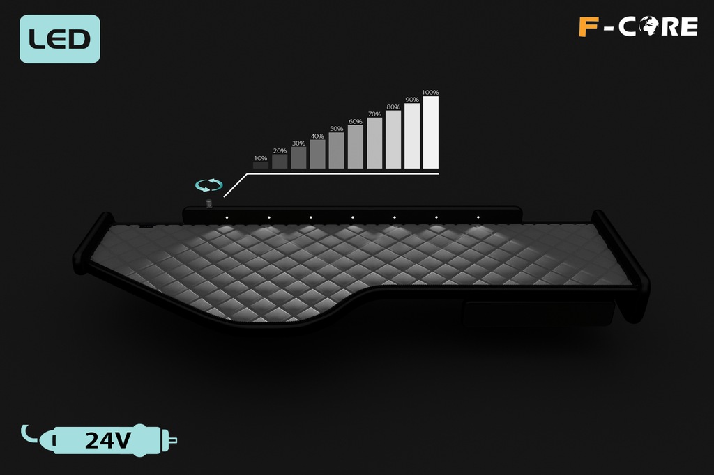 фото №5, Полиця tir volvo fh 3 09-12 подвійний шухляда led