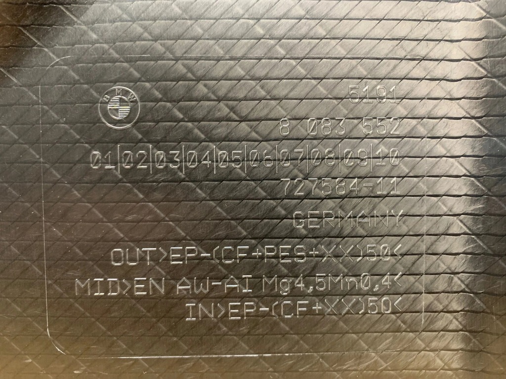 фото №8, Bmw m4 g82 m3 g80 cs капот крышка двигателя карбон оригинал nowa