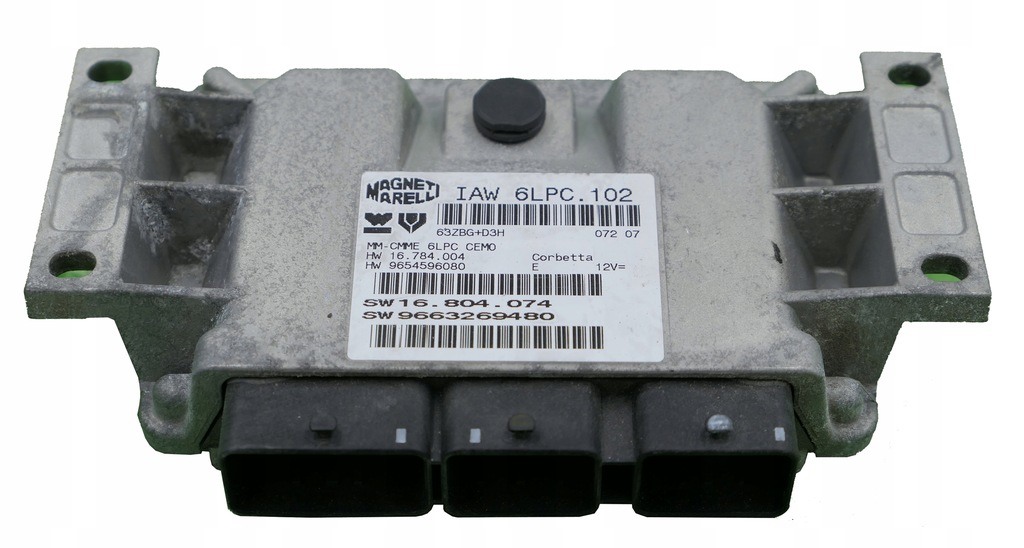 фото №1, Бортовий комп'ютер citroen c3 1.4 iaw6lpc.102 9663269480