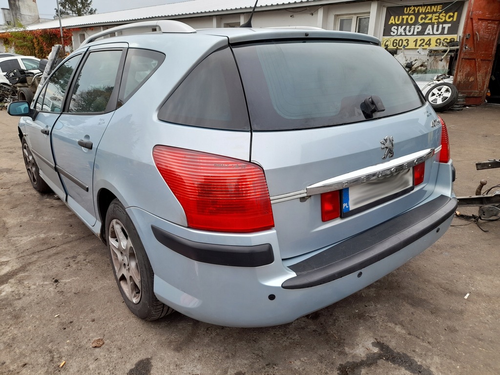 фото №13, Peugeot 407 sw дверь левый задняя левая задние eylc