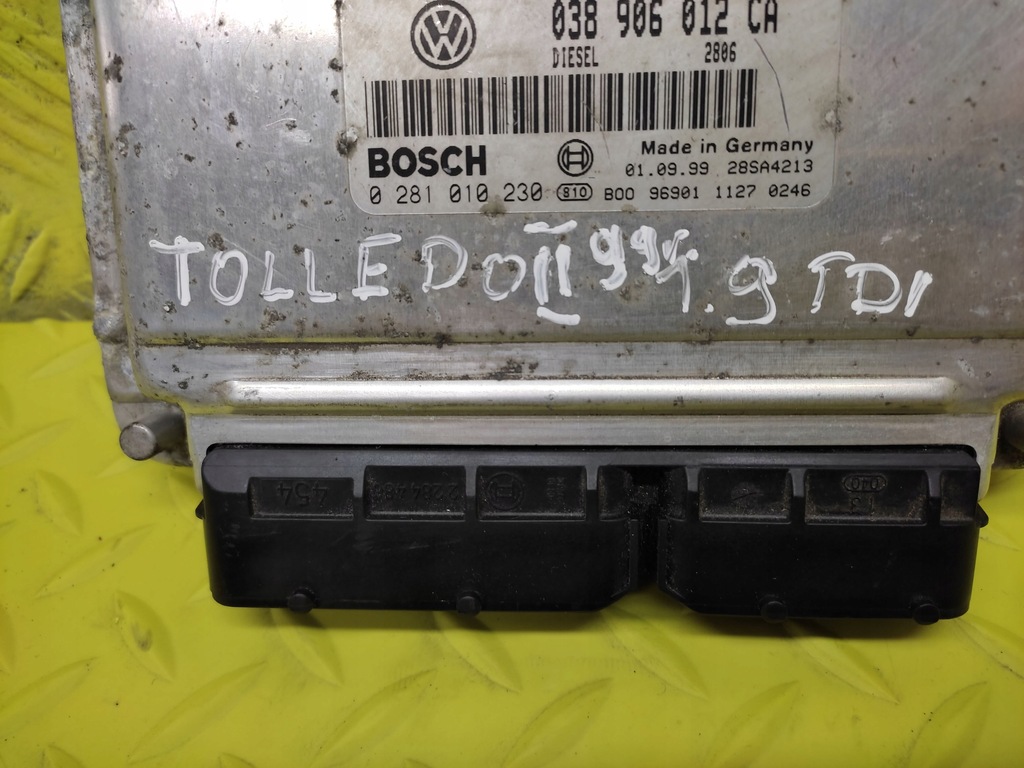 фото №4, Seat toledo ii блок управления двигателя 0281010230
