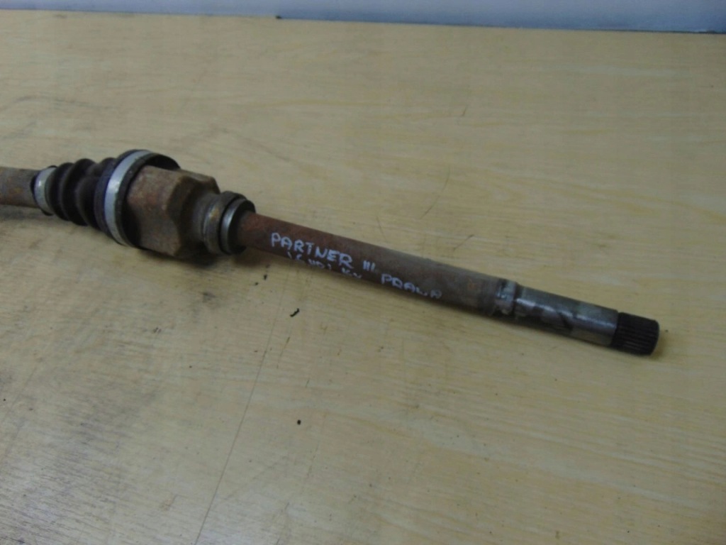 фото №2, Привідний вал права перед partner berlingo iii 1.6 hdi