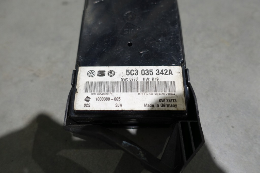 фото №3, Vw beetle cabrio модуль інтерфейс мультимедійний