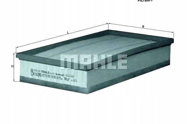 фото №1, Knecht фільтр повітря audi tt seat leon toledo ii