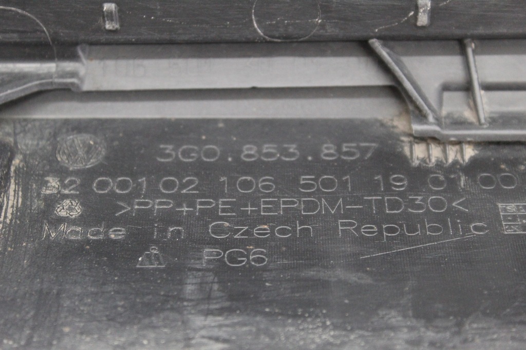 фото №6, Vw passat b8 молдинг порог левая 3g0853857 li7f