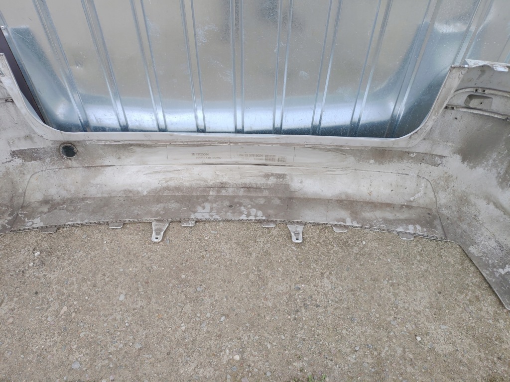 фото №14, Бампер задняя задний opel zafira b z157 серебристый