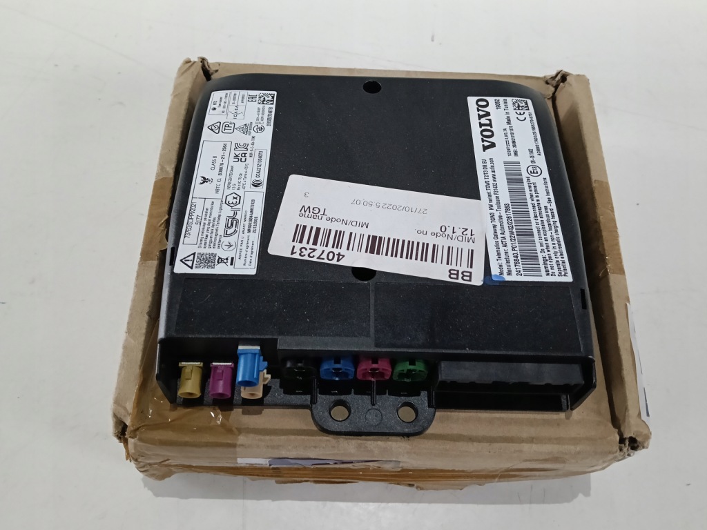 фото №1, Модуль блок керування телематика шлюз касета tgw3 volvo fh 4 fh 5 fm