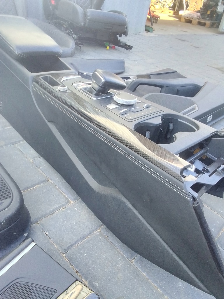 фото №16, Audi a5 s5 17-сиденья заднее сиденье обшивки туннель s-line кожа usa