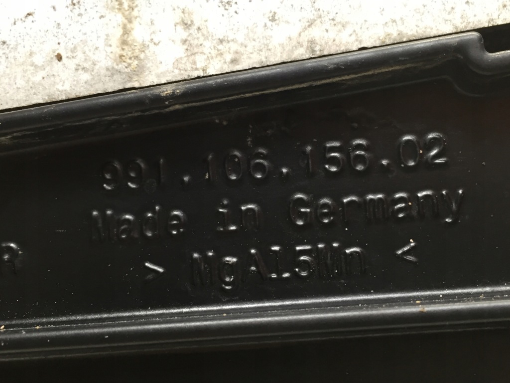 Porsche 911 991 радиатор правая вентилятор воздуховод воздуха пабтрубок  шланг Доставка