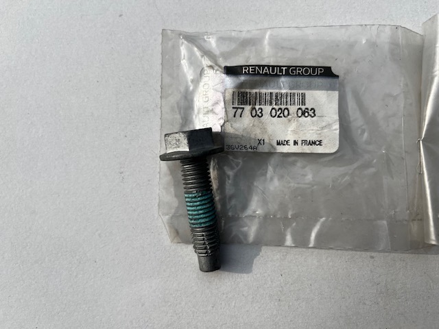 фото №1, Nowa oem nowa болт балка двигуна renault captur 7703020063