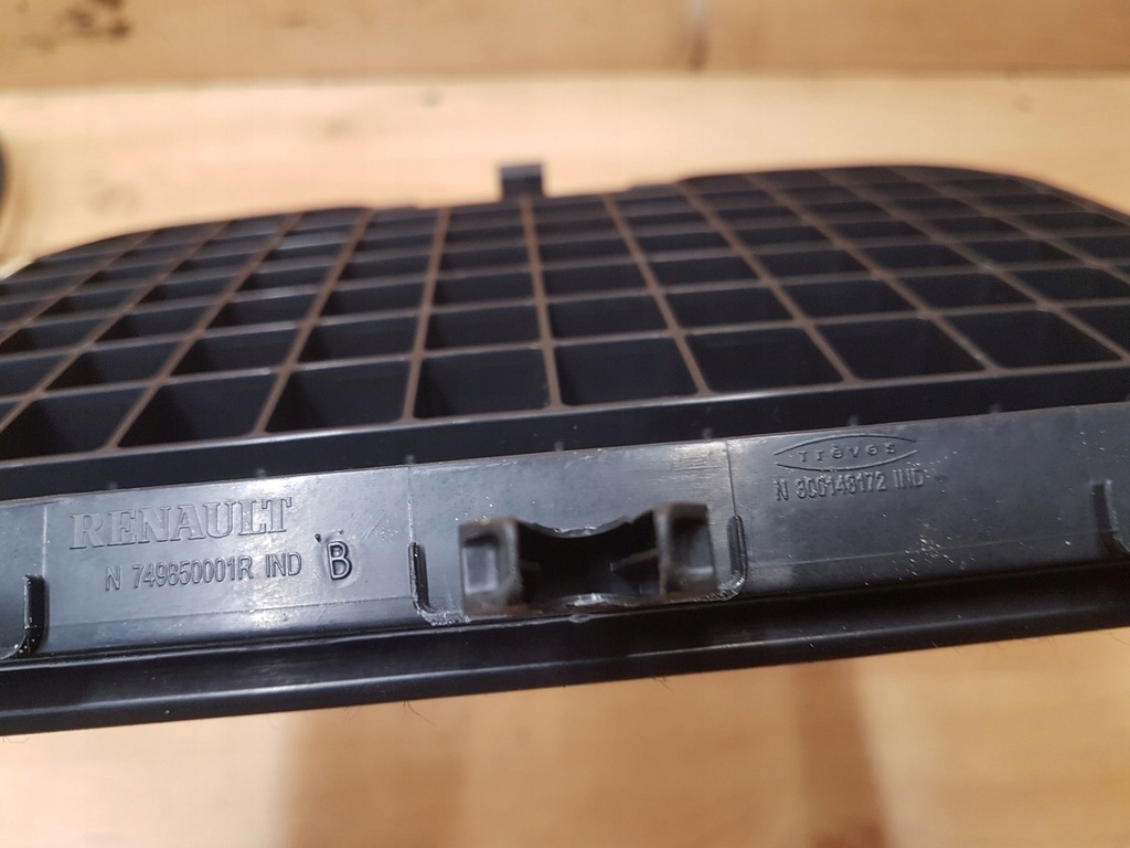 фото №3, Кришка бардачка підлога renault megane iii