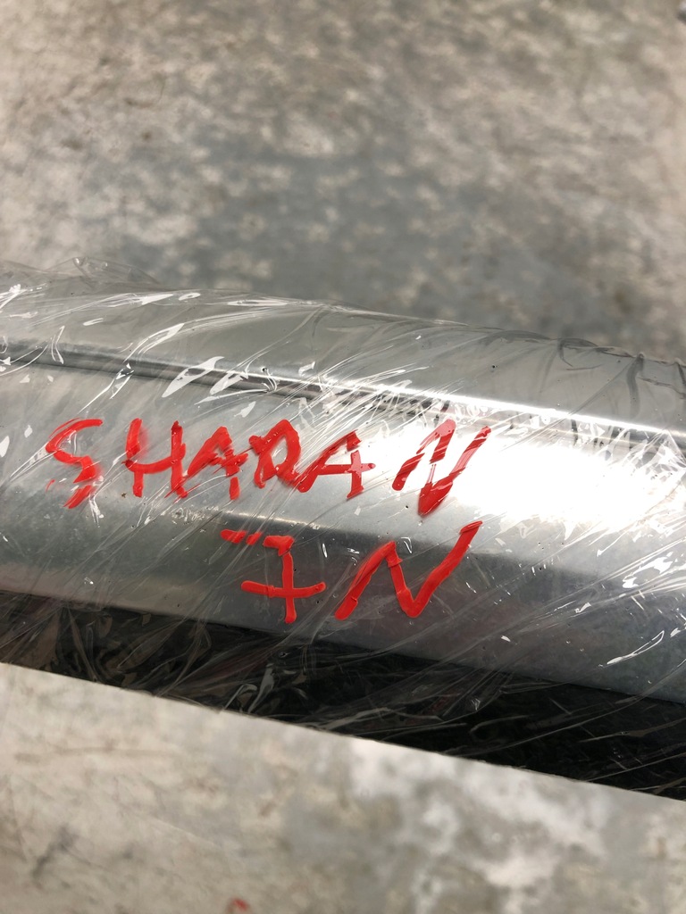 фото №8, Рейлінги дахові хром vw sharan 7n