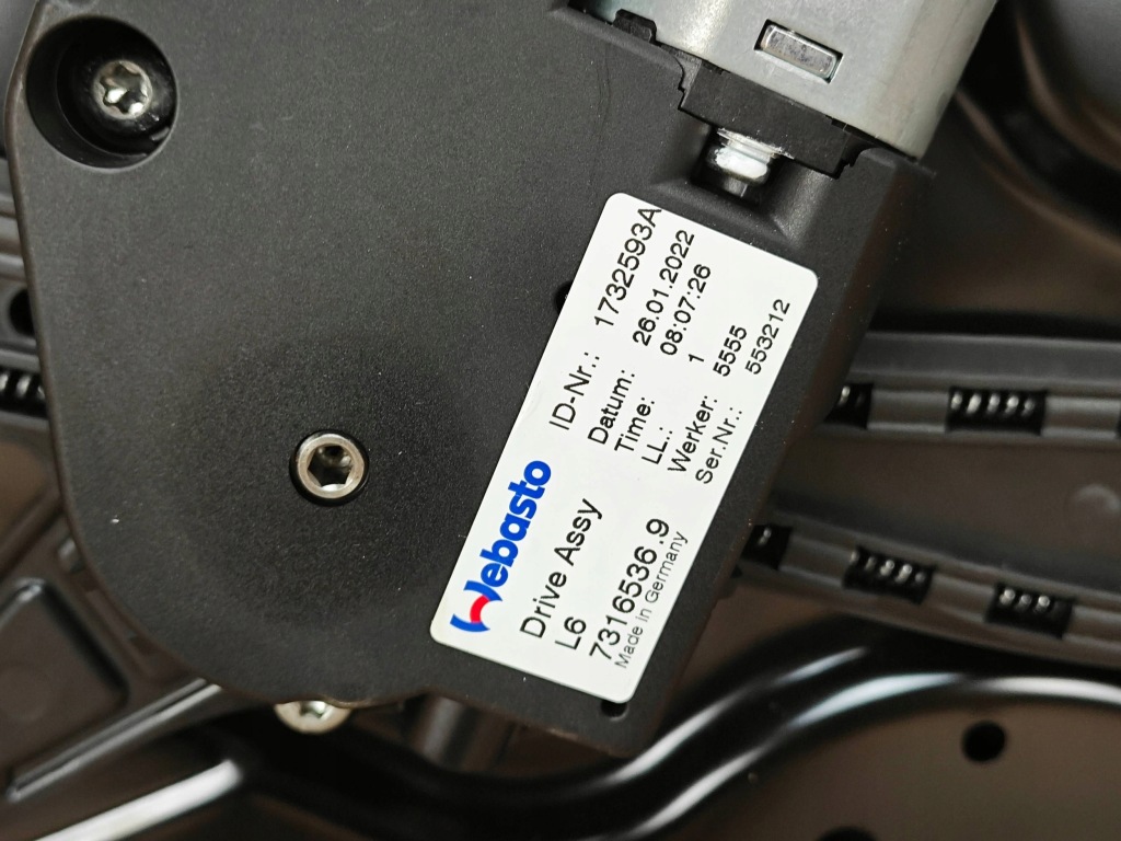 фото №10, Org люк стеклянный панорама шторка czarna bmw g30 lci f90 9852135 24km