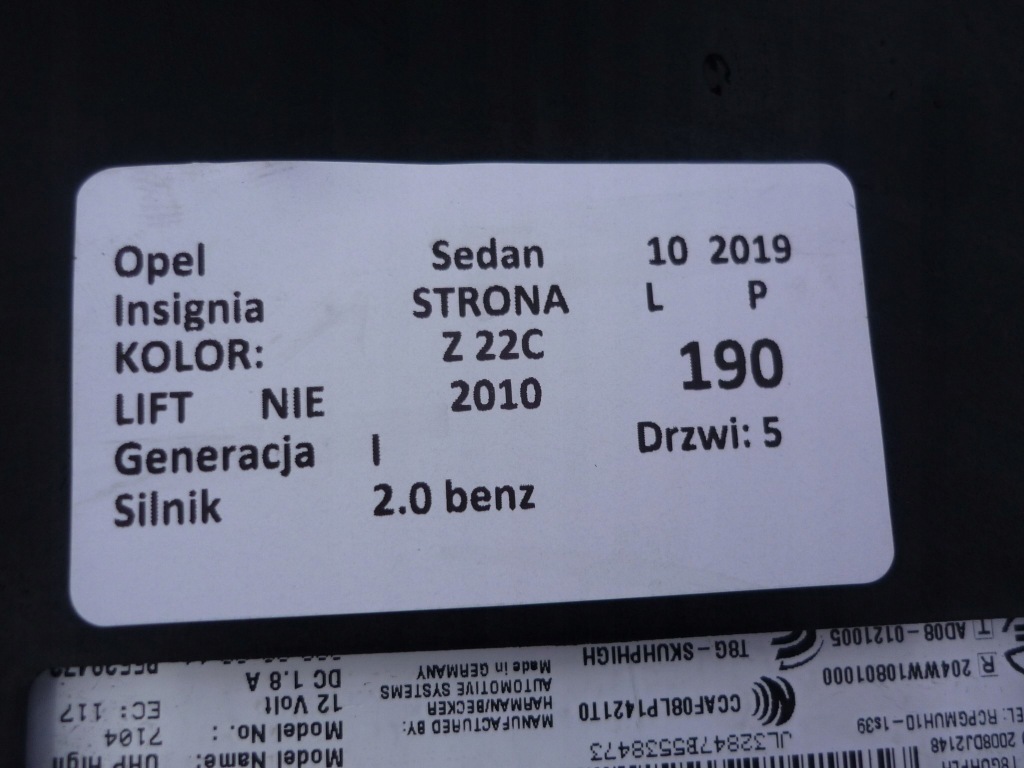 фото №5, Модуль bluetooth 13353284 opel insignia