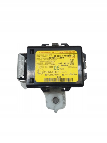 фото №1, Модуль імобілайзер kia picanto ii 95420-1y100