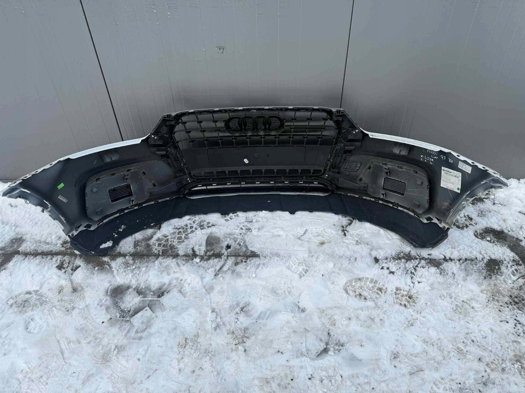 фото №6, Audi q3 8u lift бампер перед передний sprysk. kompletny ls9r 14-18