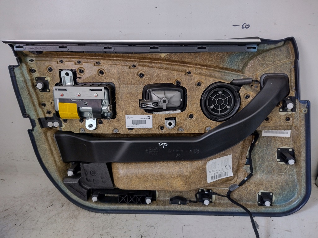 фото №9, Обшивка оббивка панель двері правий перед bmw 7 e65