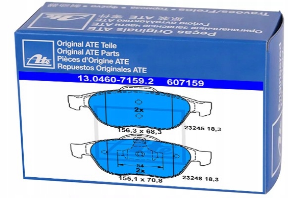 фото №1, Гальмівні колодки гальмівні do renault vel satis 3.0 3.5 v6