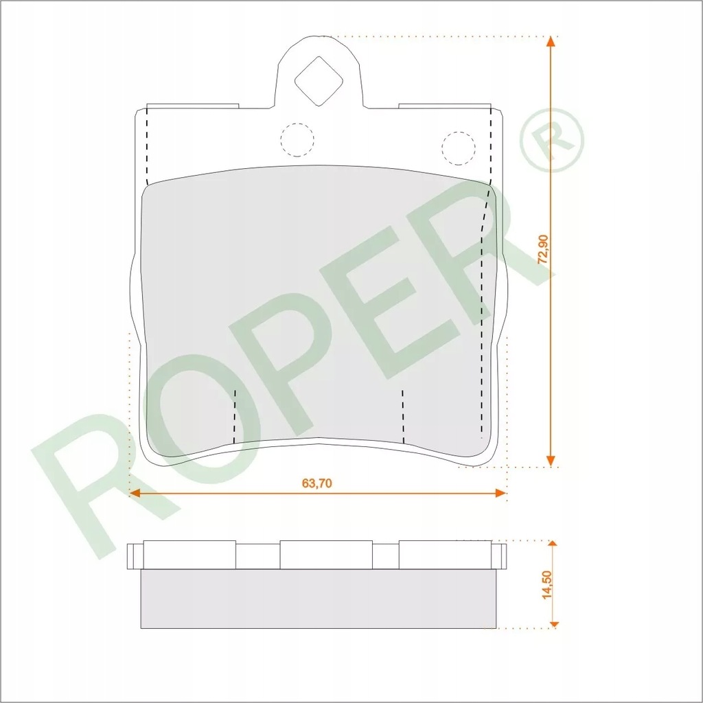 фото №1, Гальмівні колодки задня chrysler crossfire mercedes-benz clk