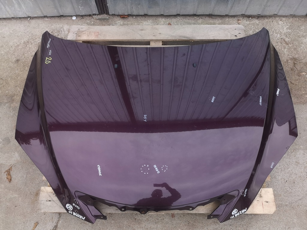фото №7, Капот кришка двигуна mazda 3 i bk 06-09 lift 5d hb оригінал
