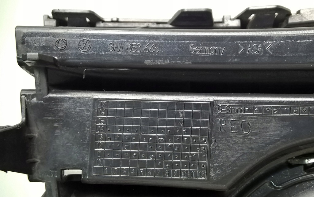 фото №10, Vw passat b7 10-14 решётка левая бампера перед oryg