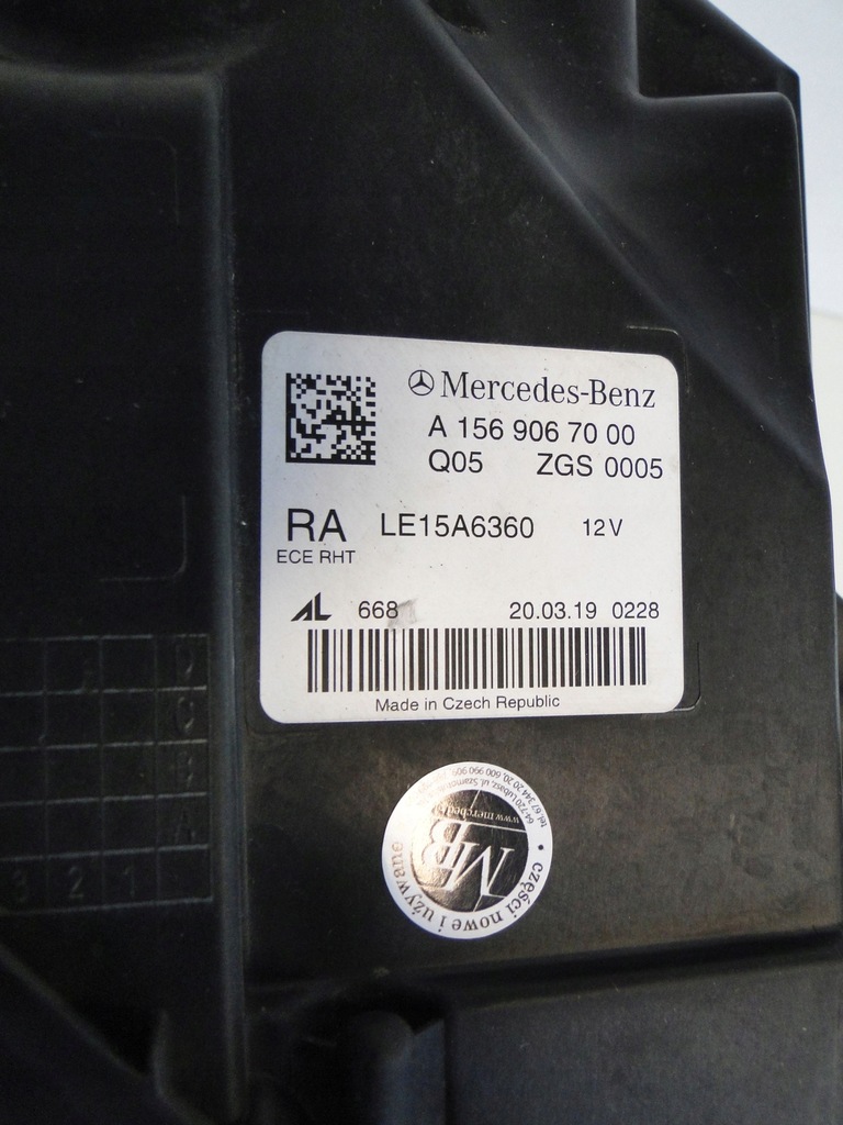 фото №15, Mercedes gla x156 156 lift po рестайлинг лампа правая led high performance