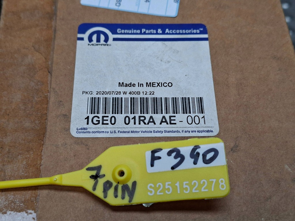 фото №7, Дзеркало праве dodge journey 08- 7 pin eu 1ge001auad