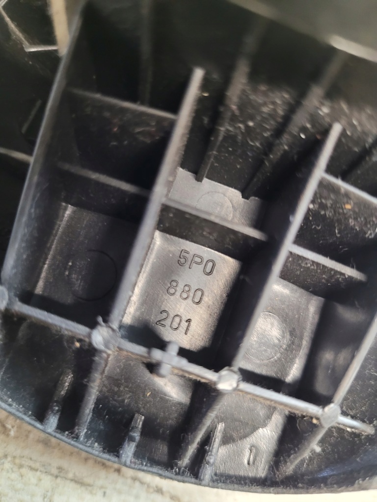 фото №15, Воздуховод + подушка безопасности оригинальный номер 5p0880201 seat altea 04-09r.