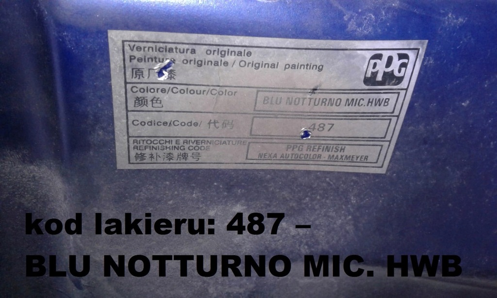 фото №13, Дверь правое перед передние 487 fiat bravo ii 10-14